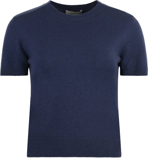 Vince Short Sleeve Knit Sweater