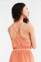 Thumbnail for your product : Silence & Noise Silence + Noise Coralina Cupro Asymmetrical Maxi Dress