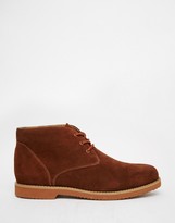 Thumbnail for your product : Frank Wright Desert Boots In Tan Suede