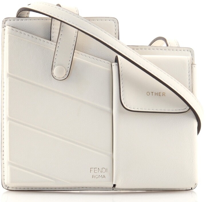 fendi 2 pockets mini bag