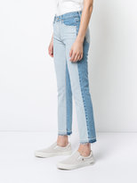 Thumbnail for your product : Derek Lam 10 Crosby Gia cropped flared jeans