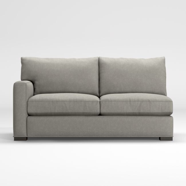 Axis Left Arm Full Sleeper Sofa with Air Mattress