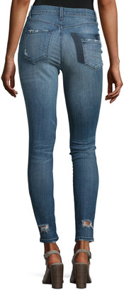 J Brand Carolina Super High-Rise Skinny Jeans, Indigo
