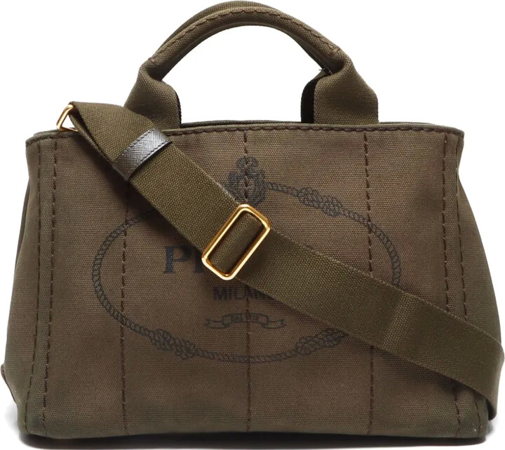 Prada Pre-Owned 2010-2020s Canapa tote bag