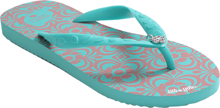 Tamara Comolli Palm Beach Flower Flip Flop