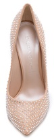 Thumbnail for your product : Casadei Crystal Studded Pumps