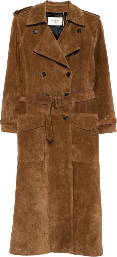 Leather Trench Coat