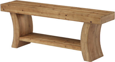 Gracie Oaks 63" Solid Wood Console Table, Farmhouse Entryway Table, Sofa Table With 2-tier Shelves