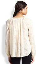 Thumbnail for your product : L'Agence Silk Poet's Blouse