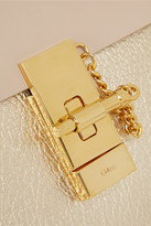 Thumbnail for your product : Chloé Drew mini textured-leather shoulder bag