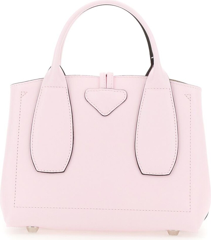 Longchamp Medium Roseau Leather Tote - ShopStyle Shoulder Bags