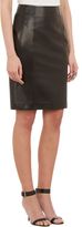 Thumbnail for your product : Barneys New York Women's Leather Pencil Skirt-Black