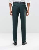 Thumbnail for your product : ASOS Design Slim Suit Pants With Stretch In Dark Green