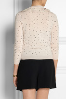 Thumbnail for your product : RED Valentino Polka-dot wool cardigan