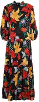 Thumbnail for your product : Rixo Monet floral maxi dress