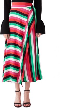 dvf wrap skirt