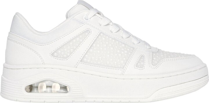 Skechers Women's Uno Court Sneakers In Opulent Pearls