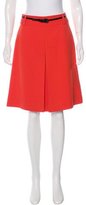 Thumbnail for your product : Kate Spade Wool A-Line Skirt