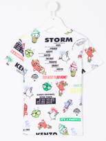 Thumbnail for your product : Kenzo Kids graphic print T-shirt