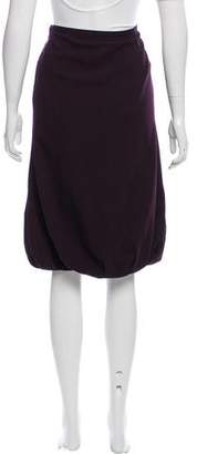 Burberry Wool Knee-Length Skirt