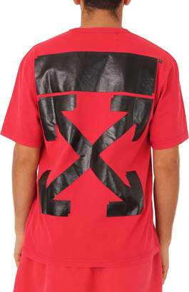 Off-White Red Champion T-shirt