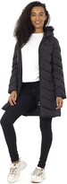 Thumbnail for your product : Brave Soul Womens Kylie Long Padded Jacket - Black/Black - 12 UK
