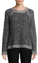 Thumbnail for your product : Eileen Fisher Round Neck Boxy-Fit Sweater