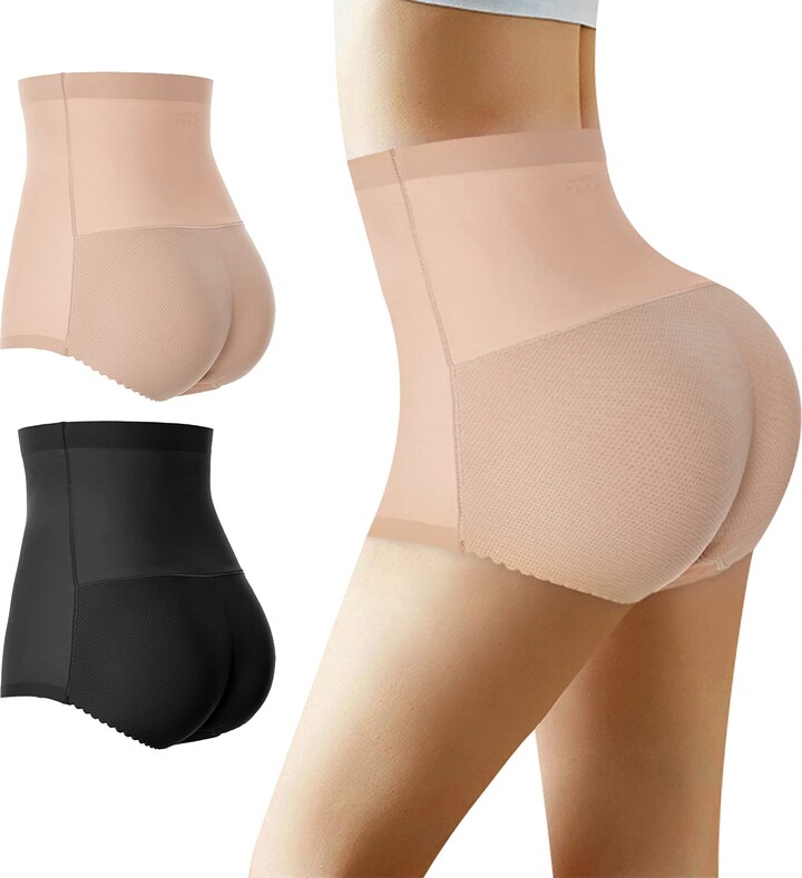 Maeau Women Seamless Butt Lifter High Waist Shaping Knickers Padded  Shapewear Tummy Control Panties Waist Trainer Body Shaper for Women -  ShopStyle