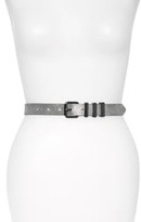 Thumbnail for your product : Rebecca Minkoff Shimmer Metallic Leather Belt