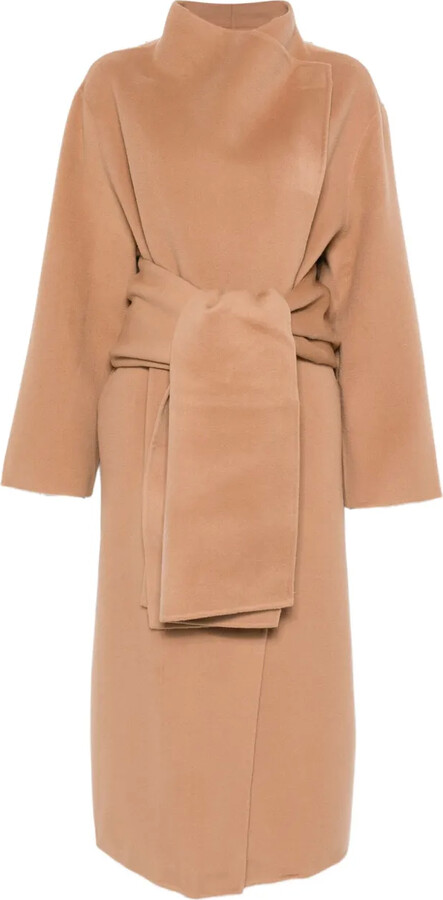 AYA MUSE Belted Felted Coat