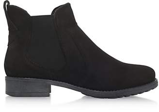 Carvela Solid Slip On Ankle Boots, Black