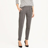 Thumbnail for your product : J.Crew Petite ankle-zip pant in grey