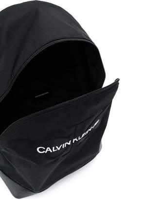 Calvin Klein logo embroidery backpack