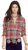 Thumbnail for your product : Polo Ralph Lauren Relaxed-Fit Plaid Workshirt