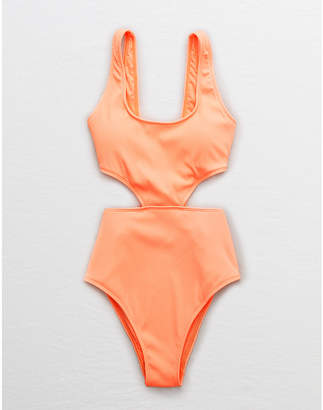 aerie Cut Out One Piece Swimsuit