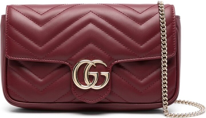 Gucci Gg Marmont Leather Mini Bag