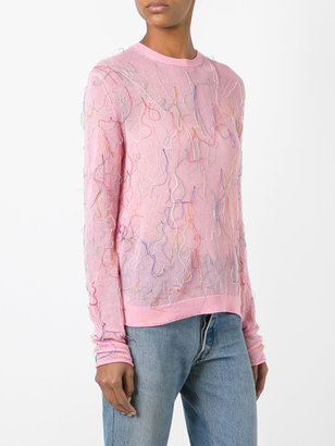 Ports 1961 multi threads sweatshirt - women - Cotton/Polyester - S