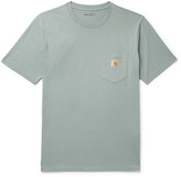 Thumbnail for your product : Carhartt Wip Logo-Appliqued Cotton-Jersey T-Shirt