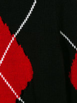 Thumbnail for your product : MSGM Kids argyle sweater