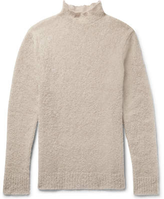 Simon Miller Oversized Mohair and Silk-Blend Bouclé Rollneck Sweater