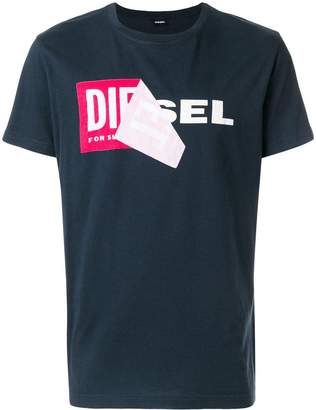 Diesel logo detail T-shirt