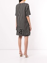 Thumbnail for your product : Love Moschino Striped Short-Sleeve Shift Dress
