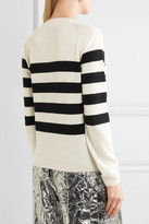 Thumbnail for your product : Jil Sander Striped Cashmere Sweater - White