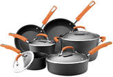 Thumbnail for your product : Rachael Ray Hard-Anodized 10 Piece Cookware Set, Orange