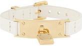 Thumbnail for your product : Michael Kors Jewellery Padlock leather bracelet