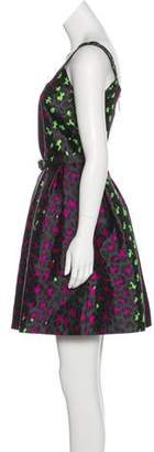 Christopher Kane Mini Silk Dress multicolor Mini Silk Dress