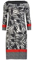 Thumbnail for your product : Marks and Spencer M&s Collection Palm Print Bordered Tunic Dress