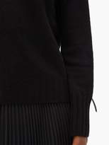 Thumbnail for your product : Margaret Howell Ribbed Roll-neck Brushed-cashmere Sweater - Womens - Black