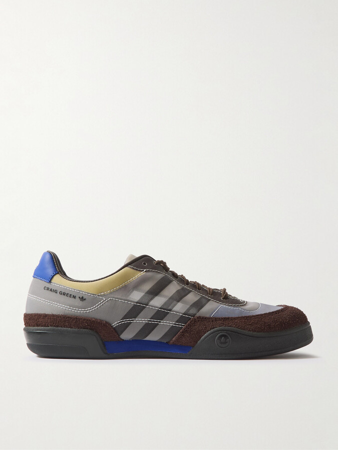 adidas Craig Green Squash Polta AKH Suede-Trimmed Canvas