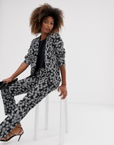 Thumbnail for your product : Vila floral suit trousers